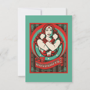 Carte Wonder Woman   Ma Merveilleuse Maman, En Fête des 