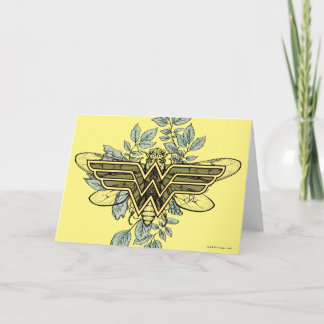 Carte Wonder Woman Queen Bee Logo