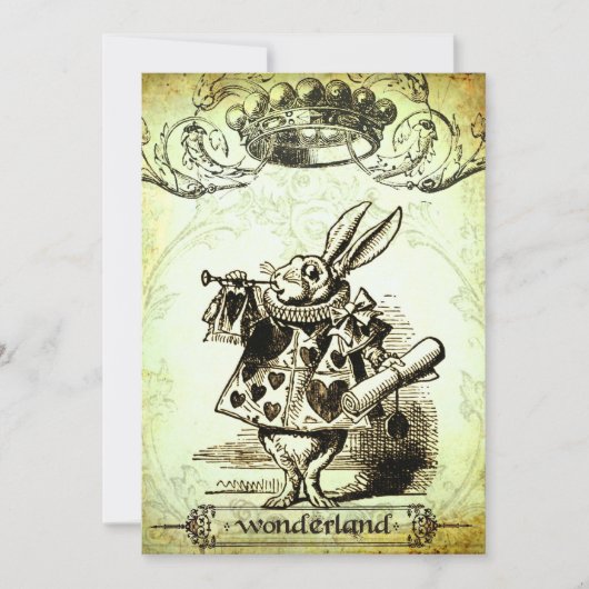 Carte WoNDeRLaND (Devant)