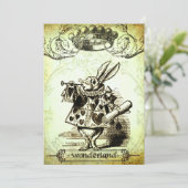 Carte WoNDeRLaND (Debout devant)