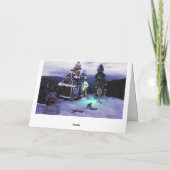 Carte Wonderland Snow Scene 2020 (Dos)