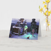 Carte Wonderland Snow Scene 2020 (Fleur jaune)