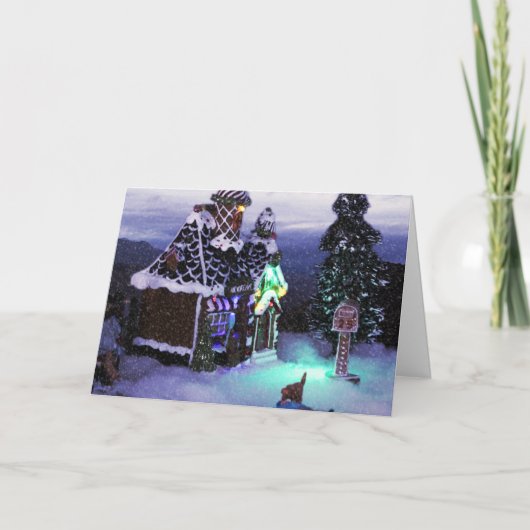 Carte Wonderland Snow Scene 2020 (Devant)