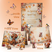 Carte Woodland African American Fairy Joyeux anniversair