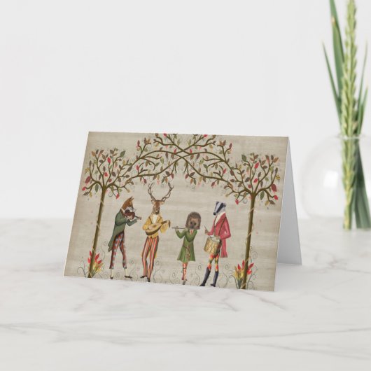 Carte Woodland Animals (Devant)