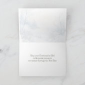 Carte Woodland Friends Robin Squirrel Noël (Intérieur)