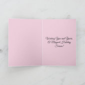 Carte Woodland Santa and Animals Holiday (Intérieur)