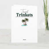 Carte Woodstock, Vermont à l'heure de Noël (Dos)