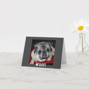 Carte Woof, Carlin Inspiration Note Card
