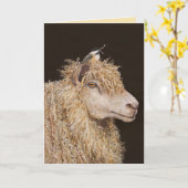 Carte Wool Gatherer (Fleur jaune)