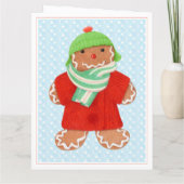 Carte WOOLIE GINGERPREAD Big Christmas Card (Dos)