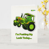 Carte Workplace Humor Hangover Funny St. Patricks (Fleur jaune)