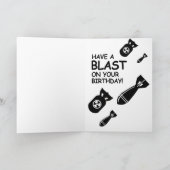 Carte World War 3 Birthday Card - (Intérieur)