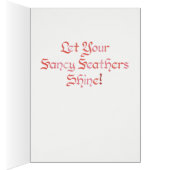 Carte World Word Flamant rose (Intérieur (Droit))