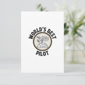 Carte Worlds best pilote (Debout devant)