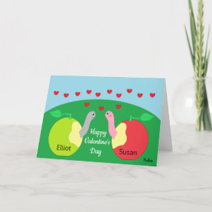Carte Worms in Love Valentine's Day Ed