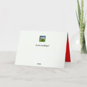 Carte Woven Bands Bonjour (Dos)