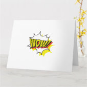 Carte Wow journée gratuite Classique (Fleur jaune)