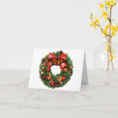 Carte Wreath (Fleur jaune)