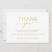 Carte *~* Wreath Corporate JOY Business Holiday Card (Dos)