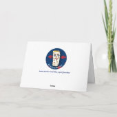 Carte Wreath fractale - Vrolijk kerstfeest (Dos)