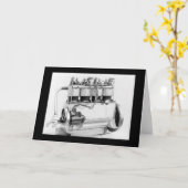 Carte Wright Brothers Avion Engine 1911 (Fleur jaune)