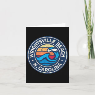 Carte Wrightsville Beach North Carolina Nc Vintage Nauti