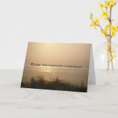 Carte Writer Inspiration (Fleur jaune)