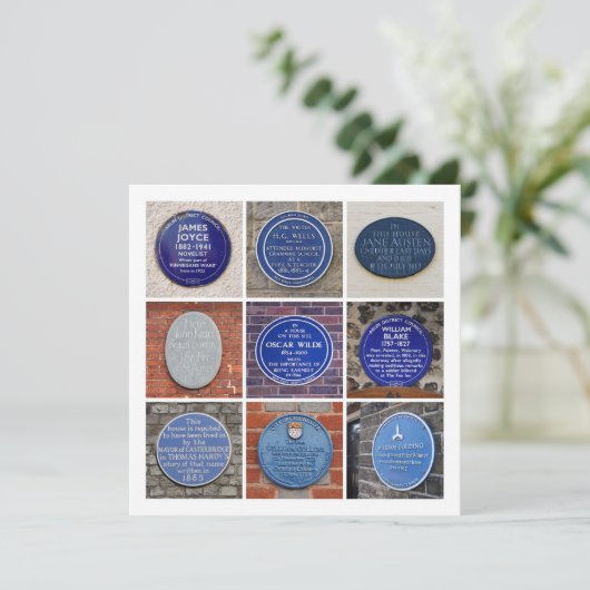 Carte Writers' Plaques (Debout devant)