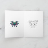 Carte WTF est en cours ? Amabilité drôle de drone (Intérieur)