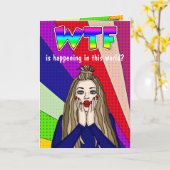 Carte WTF est Happening dans ce monde ? (Fleur jaune)