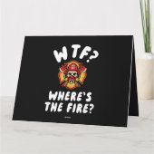 Carte WTF Où est le pompier ? (Dos)