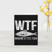 Carte Wtf Wheres Le Poisson (Fleur jaune)
