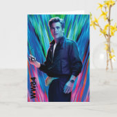 Carte WW84 | Blue-Green Steve Trevor Kaleidoscope (Fleur jaune)