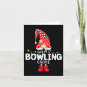 Carte X-mas Santa's Bowling Gnome Christmas Matching (Devant)