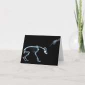 Carte X-Ray Skeletons Blue Bad Chien (Devant)