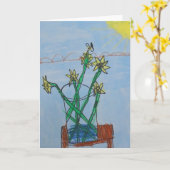 Carte Xander (Fleur jaune)