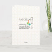 Carte Xmas du milieu du siècle (Dos)