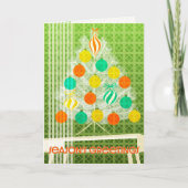 Carte Xmas du milieu du siècle (Devant)