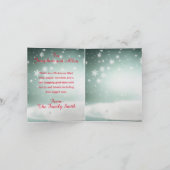 Carte Xmas Yappy pour Chien de Boston Terrier pers (Intérieur)