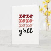 Carte Xoxo à Message Sincère (Fleur jaune)