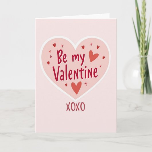 Carte Xoxo pour la Saint-Valentin (Devant)