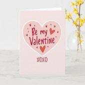 Carte Xoxo pour la Saint-Valentin (Fleur jaune)