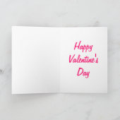 Carte Xoxo Valentine (Intérieur)