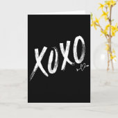 Carte Xoxoxo Saint-Valentin Février Célébrations (Fleur jaune)