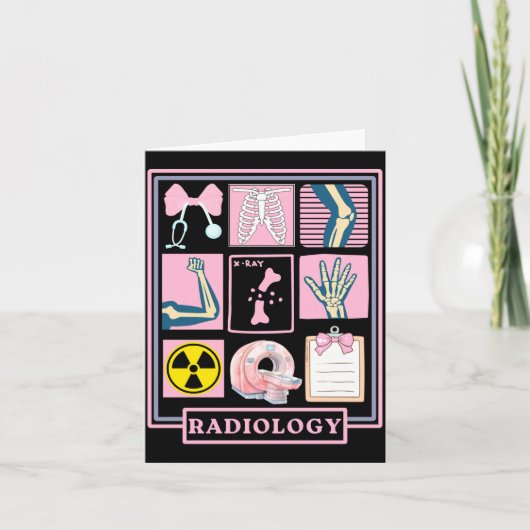 Carte Xray Rad Tech Radiology Healthcare Appreciation Te (Devant)