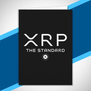 Carte XRP La crypto-monnaie de mème de citation standard