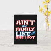 Carte Y'a pas de famille comme celle que j'ai Famille as (Fleur jaune)