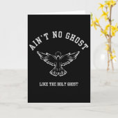 Carte Y'a pas de fantôme comme le Saint-Esprit - Christi (Fleur jaune)