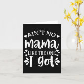 Carte Y'a pas de mama comme celle que j'ai Réunion de fa (Fleur jaune)